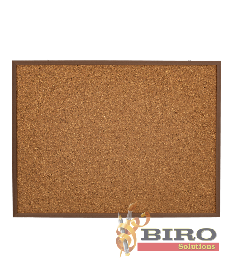Tablă din plută 90x120 cm, ramă MDF, Interpano